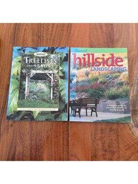 Sunset Trellises & Arbors And Hillside Landscaping Books